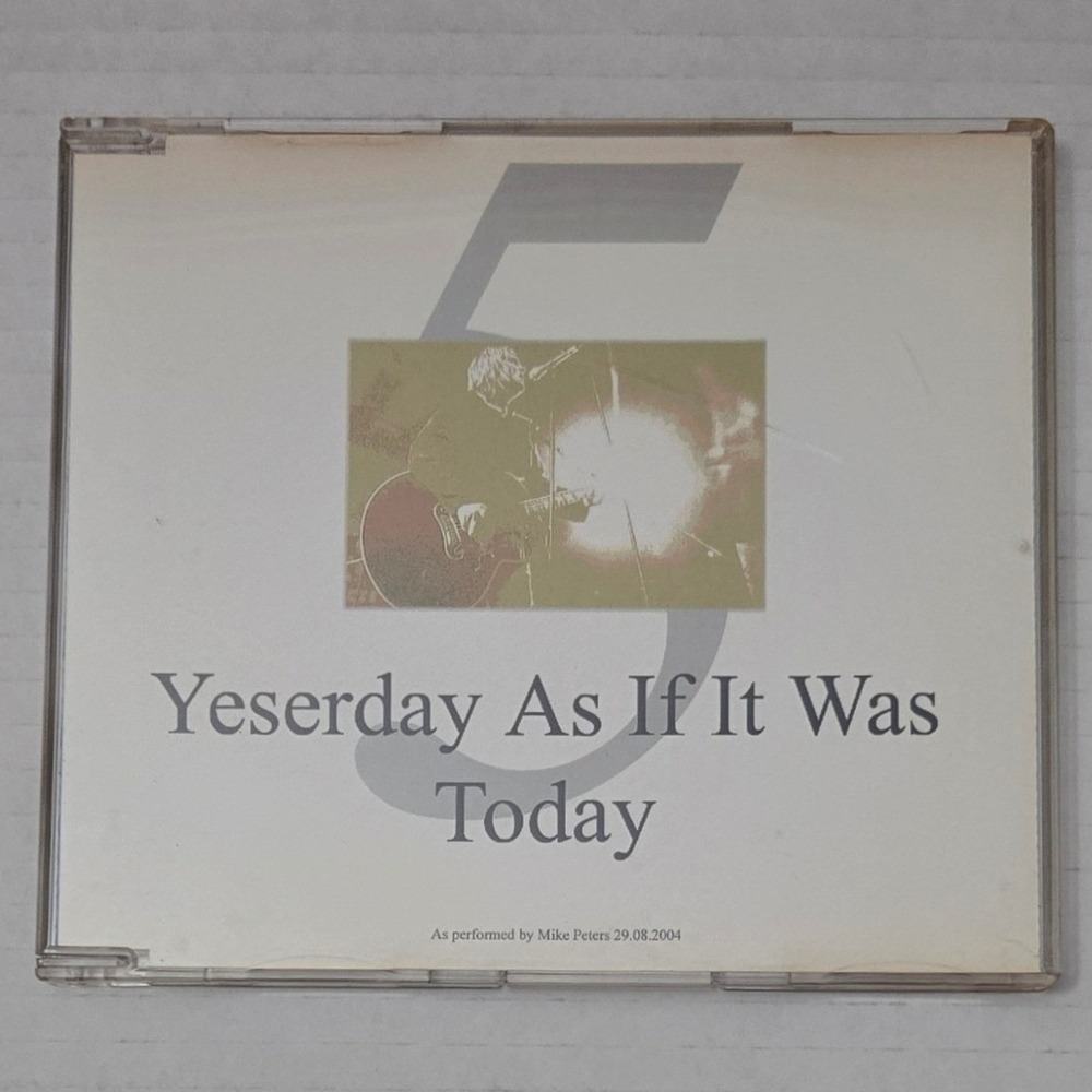 2004 Mike Peters Alarmstock II CD Yesterday As If It Was Today The Alarm Live